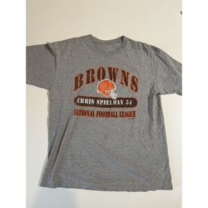 VTG Cleveland Browns Chris Spielman 1999 Shirt NFL SZ L